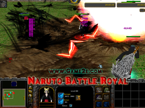 Download Naruto Road to Ninja WC3 Map [Hero Arena], newest version, 3  different versions available