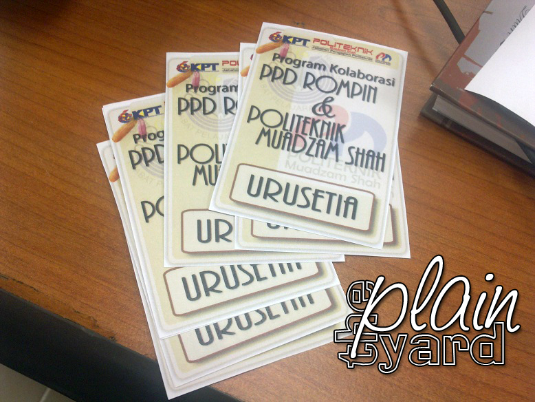 The Plain Yard.. Plain Cool! Tag You It!!