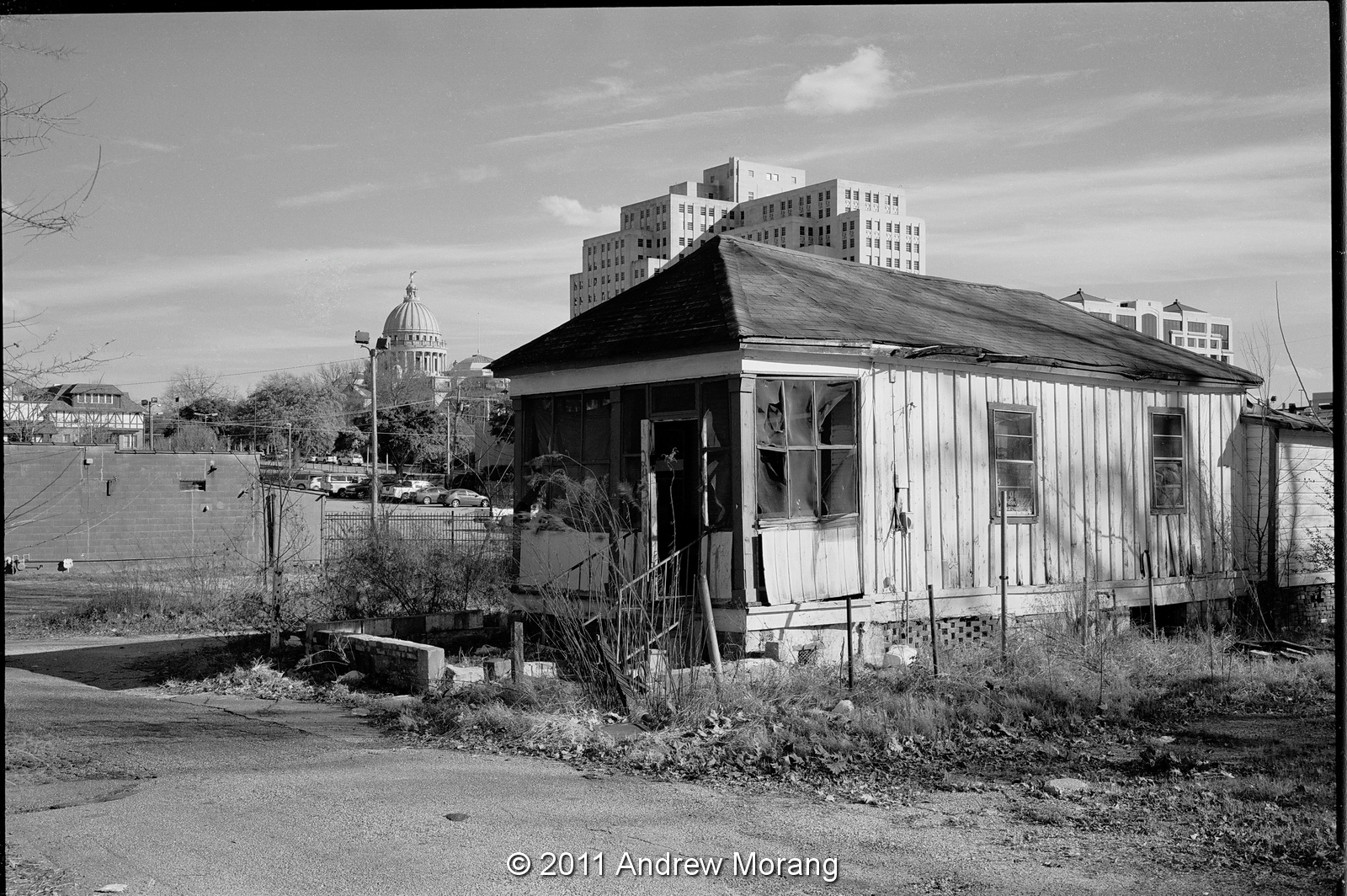 Urban Decay Decay within sight of the State Capitol, Jackson, Mississippi