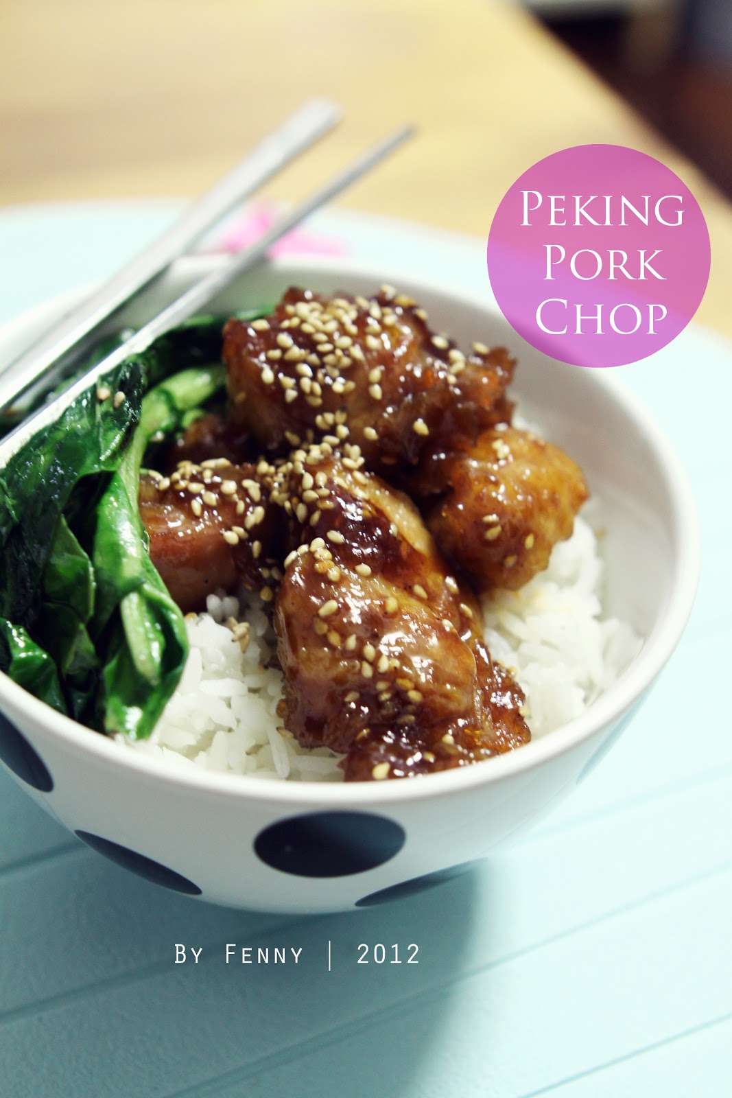 Peko Peko Tummy: Peking Pork Chop