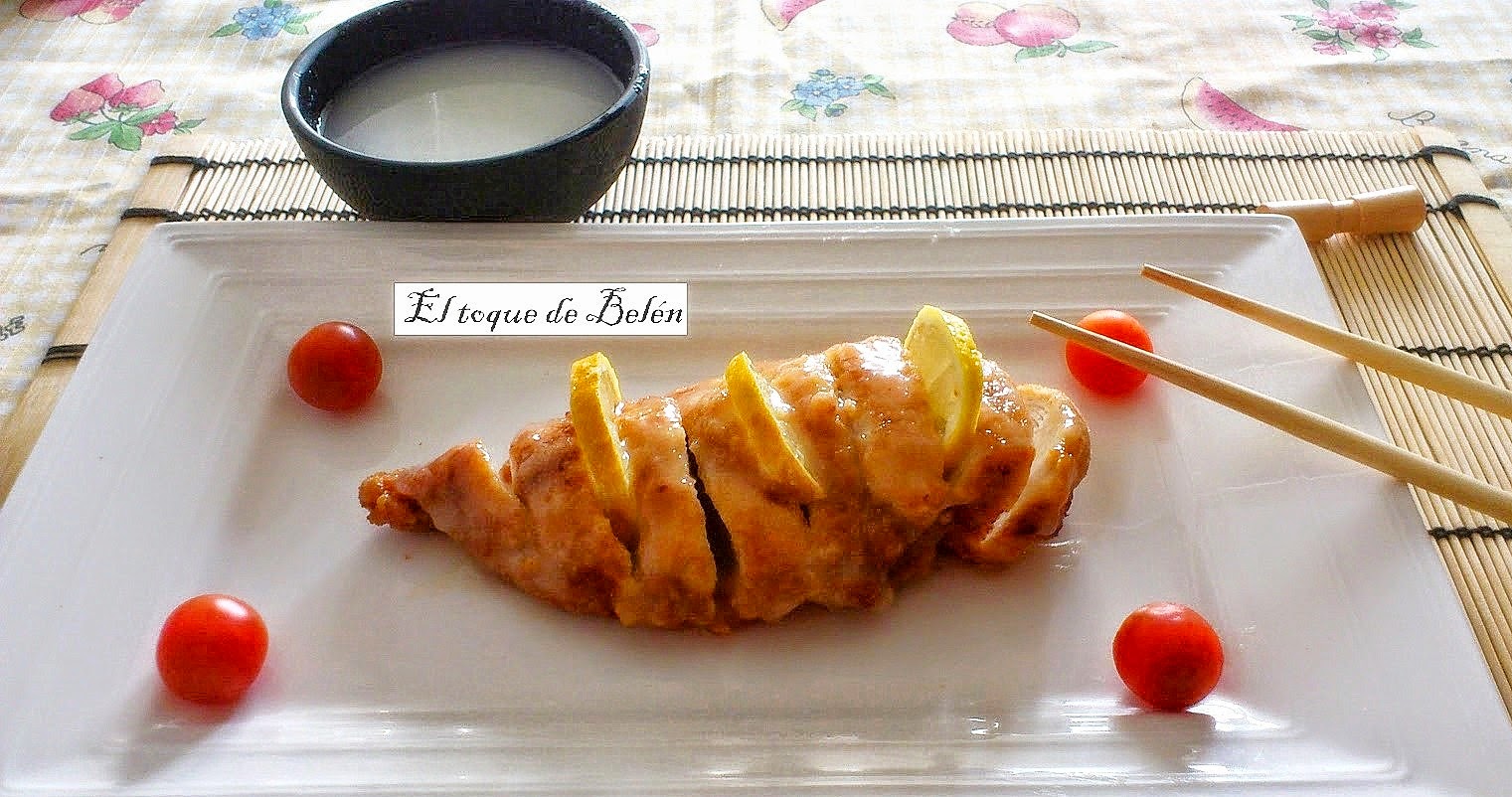 Pollo Al Limón Estilo Chino
