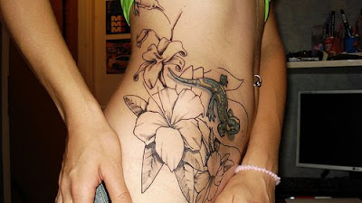 Tattoo Today's: Hip Tattoos For Girls Flowers 2011