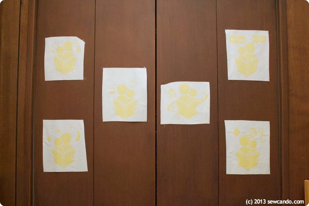 Sew Can Do Vinyl Art Solution for Problem Walls An Icon Wall Stickers