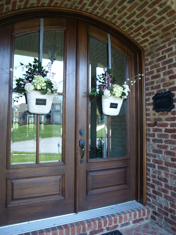 Front Door Flower Basket How To Less Than Perfect Life Of Bliss Front Door Flower Basket How To Less Than Perfect Life Of Bliss Home Diy Travel Parties Family Faith