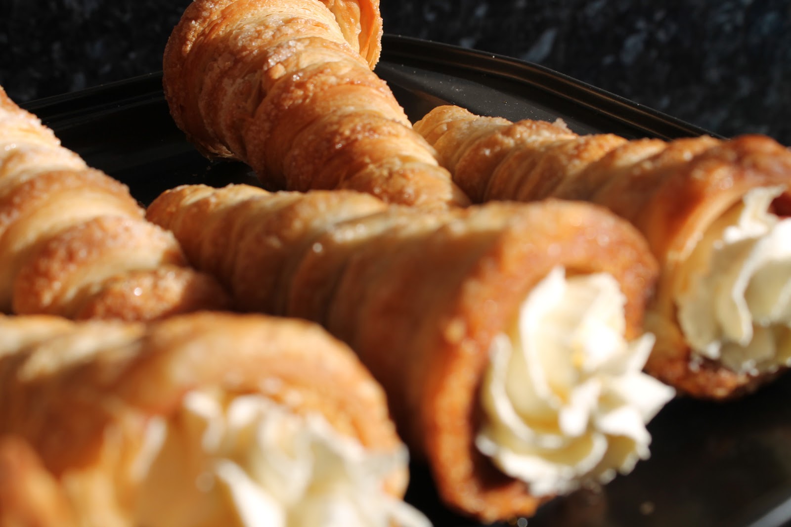 Aurea Femella Bakes Cream Horns With Creme Chantilly