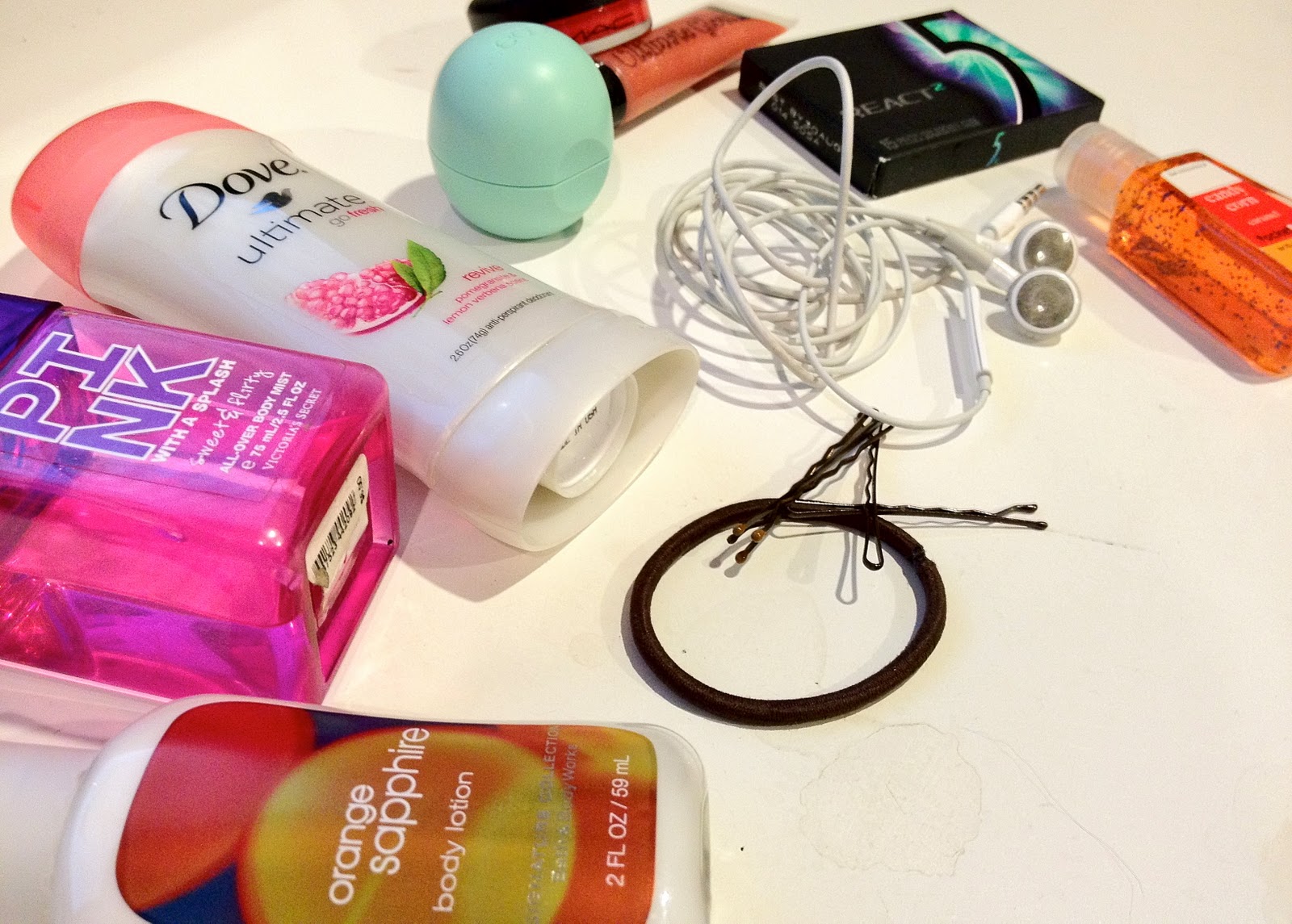 Scarves and Rockets Purse Essentials