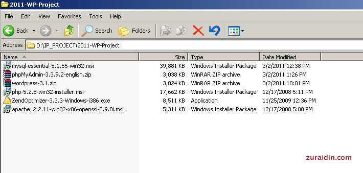 Install Wordpress in Windows OS Install Wordpress in Windows OS