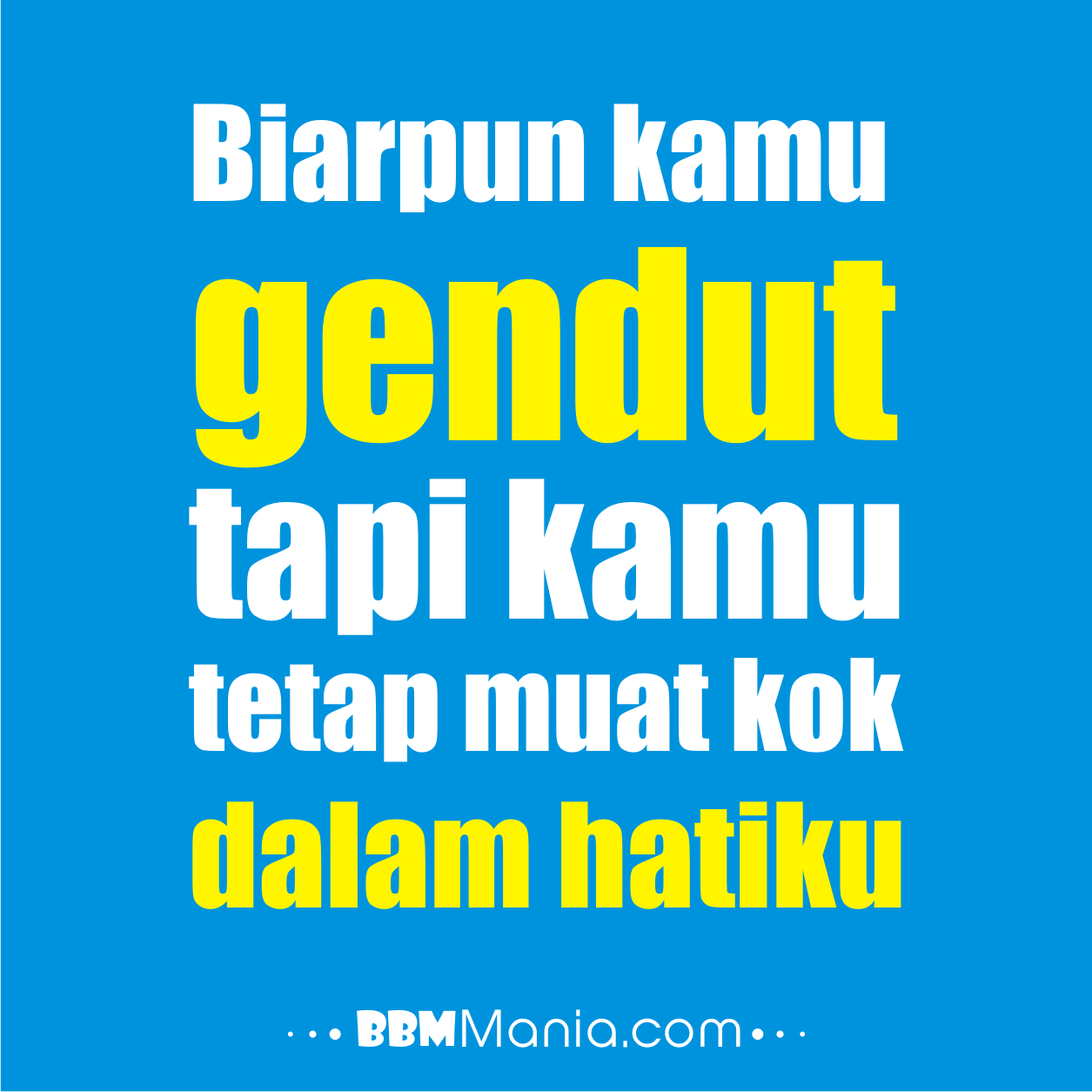 Gambar Kata Kata Romantis BBM Mania