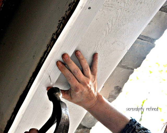 Serendipity Refined Blog How To Replace A Garage Door Weather Seal