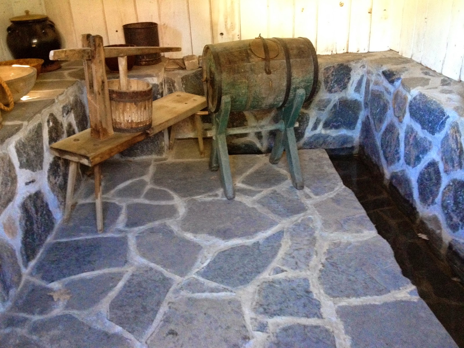 1820 Log Schoolhouse Spring Houses Keeping Things Cool in the 19th