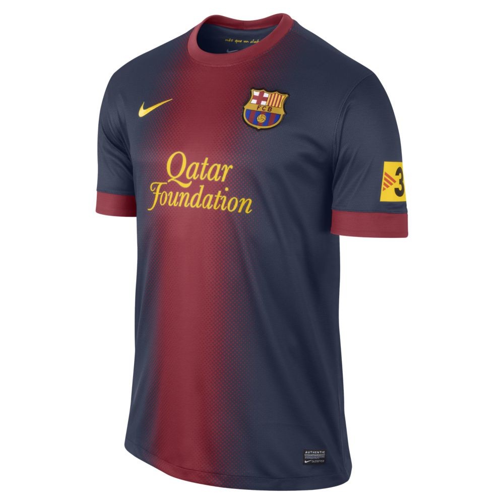 JERSEY FOOTBALL WORLD CLUB and TEAM CLUB: Jersey Kit Barcelona 2012 / 2013