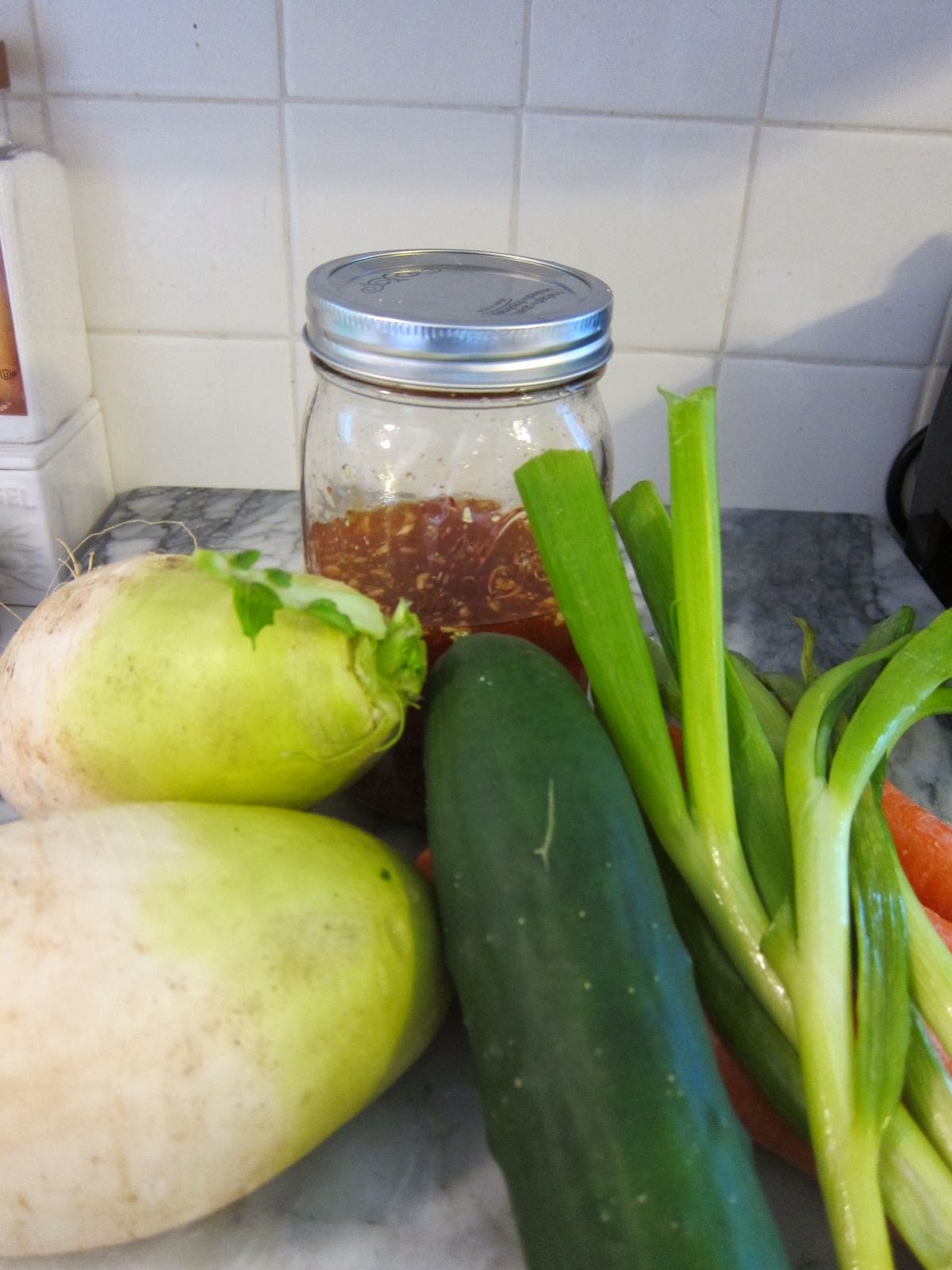 Succulent Succotash Asian Pickled Salad