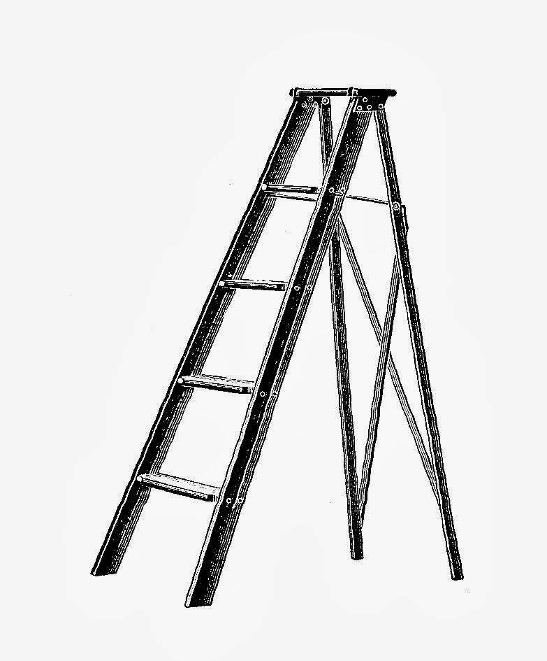 Digital Stamp Design Free Ladder Digital Stamp 1913 Step Ladder
