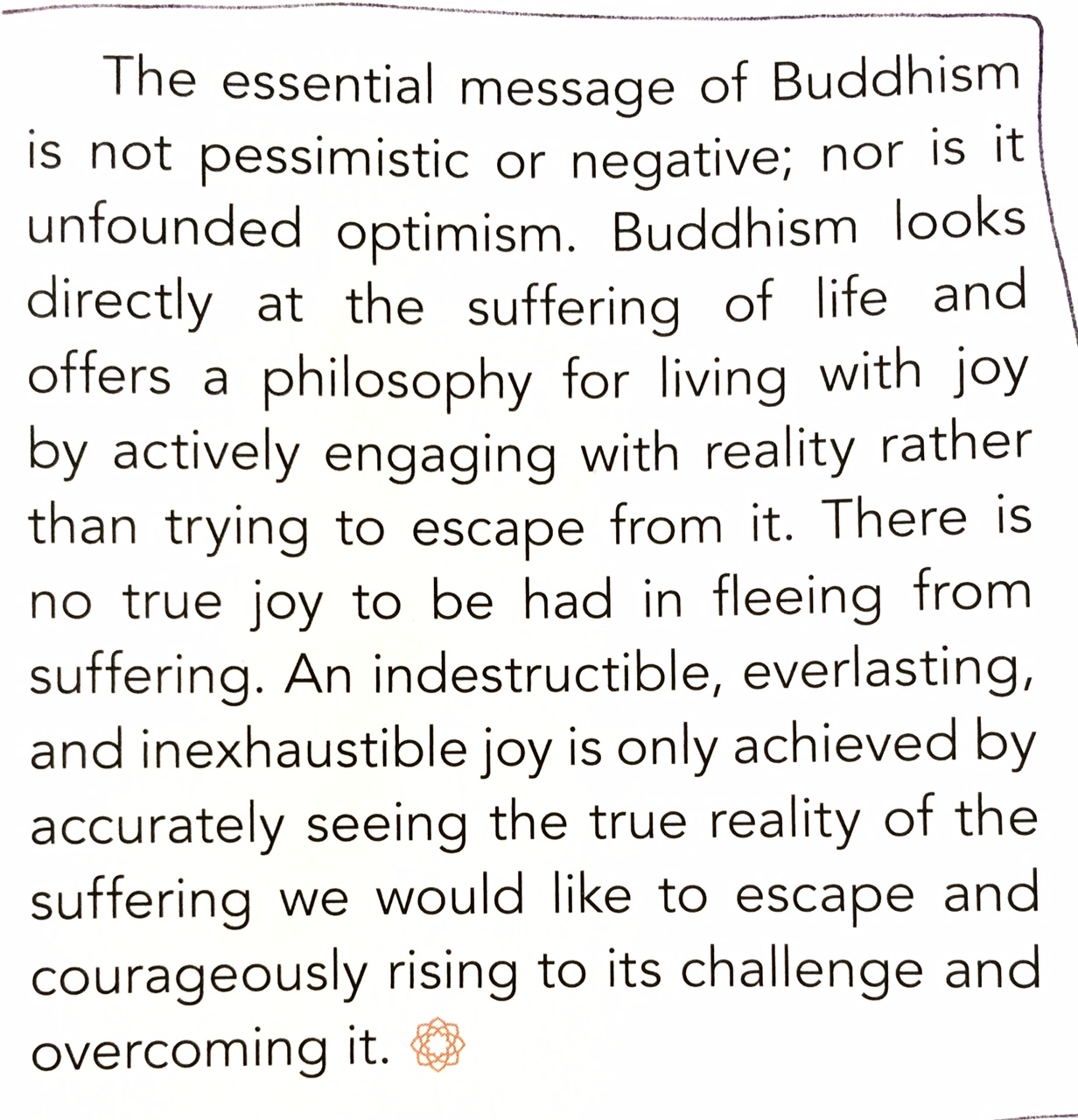 The Realm of Faith Purpose of Buddhism
