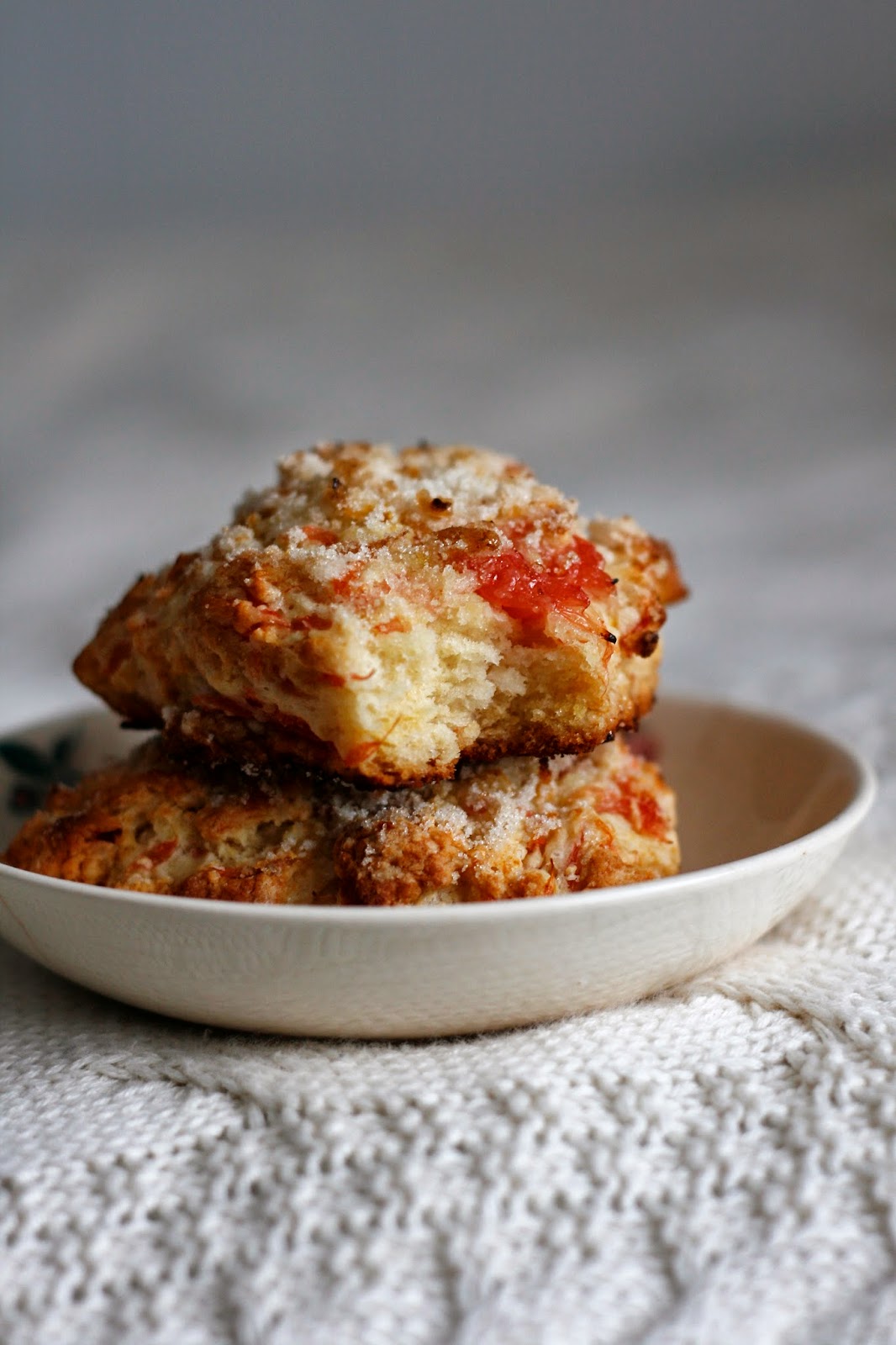 Indigo Scones Grapefruit Honey Yogurt Scones