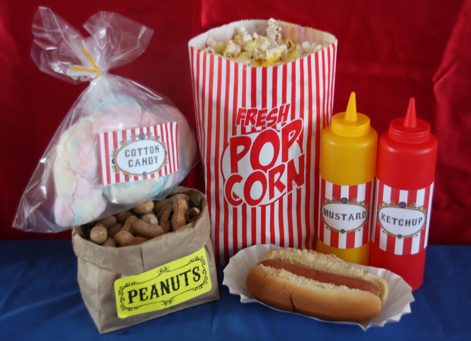 Night of Mystery Popcorn! Cotton Candy! Peanuts!