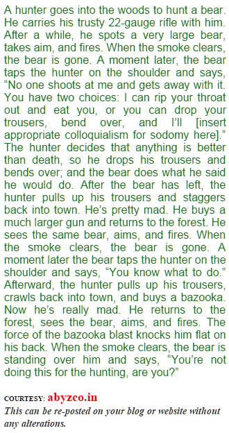 Joke S9-001 Jokes In English