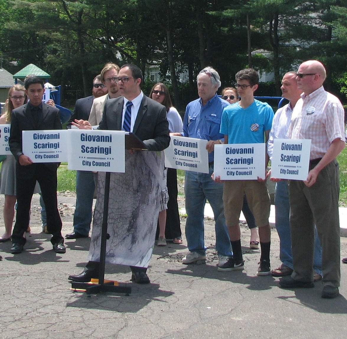 Broome GOP GIOVANNI SCARINGI ANNOUNCES CAMPAIGN FOR BINGHAMTON CITY