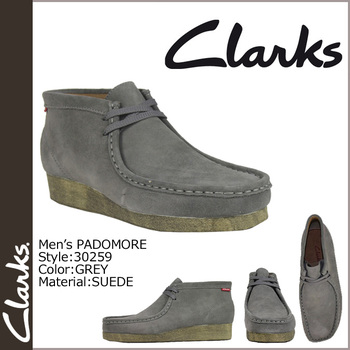 clarks men's padmore wallabee boot