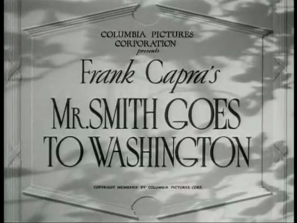 Mr smith goes to washington essay