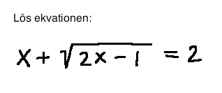 lösa ekvationer