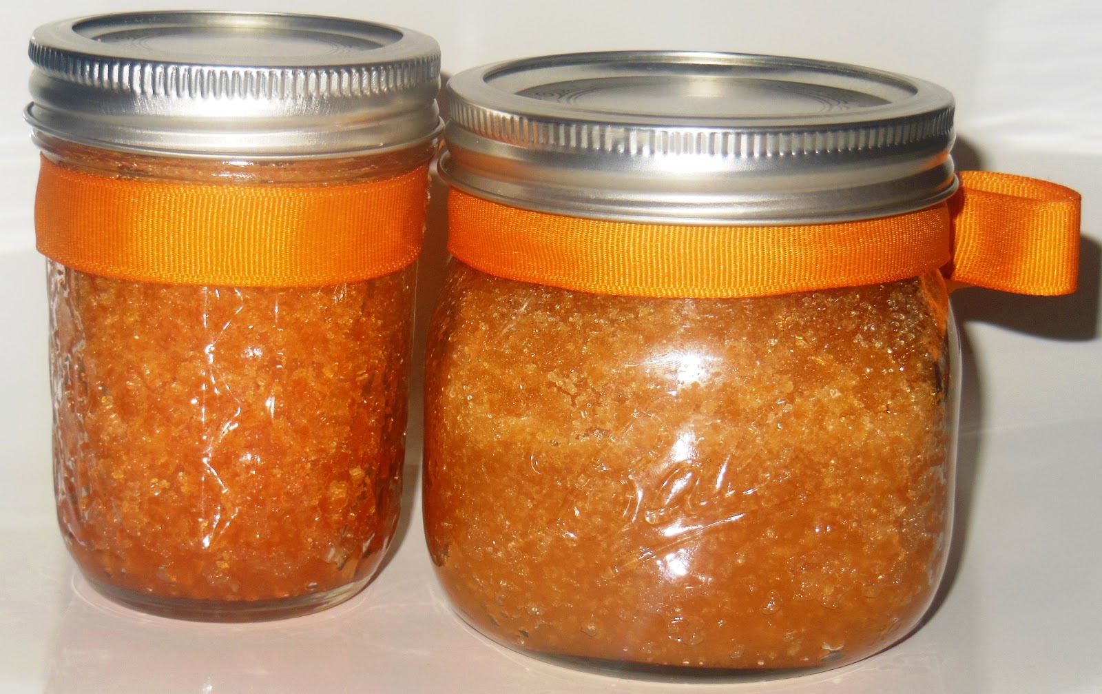 DIY Sweet Orange Sugar Scrub Outnumbered 3 to 1