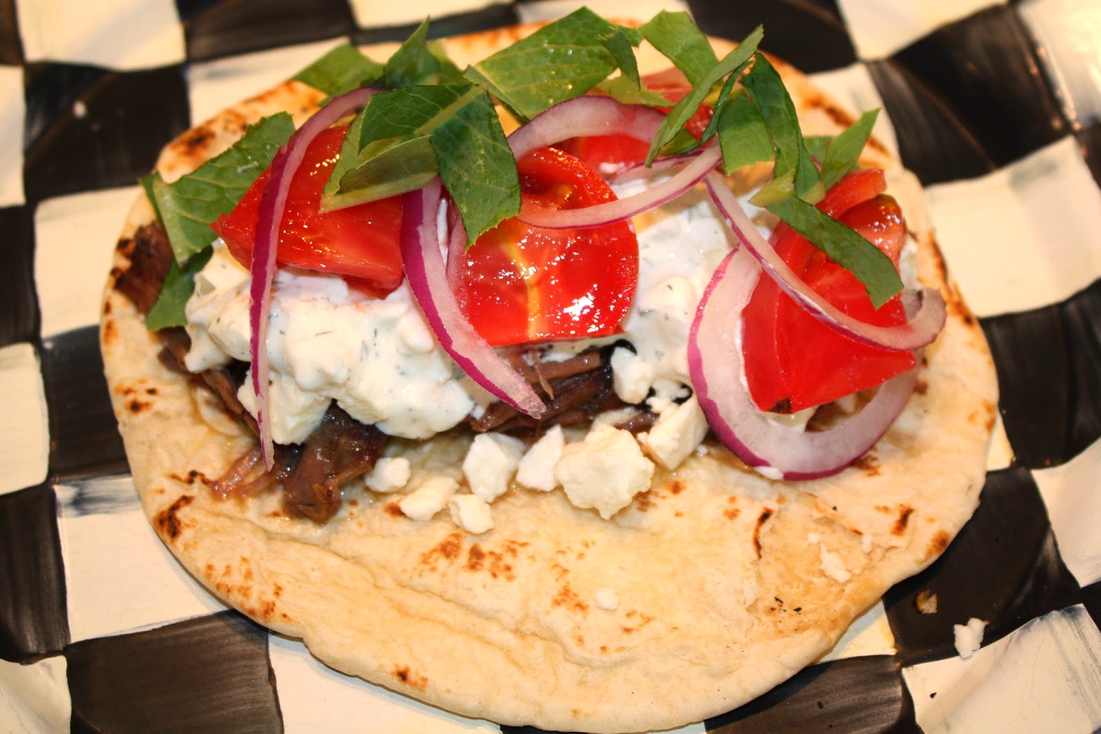 The Lemonista Easy Slow Cooker Beef Gyros