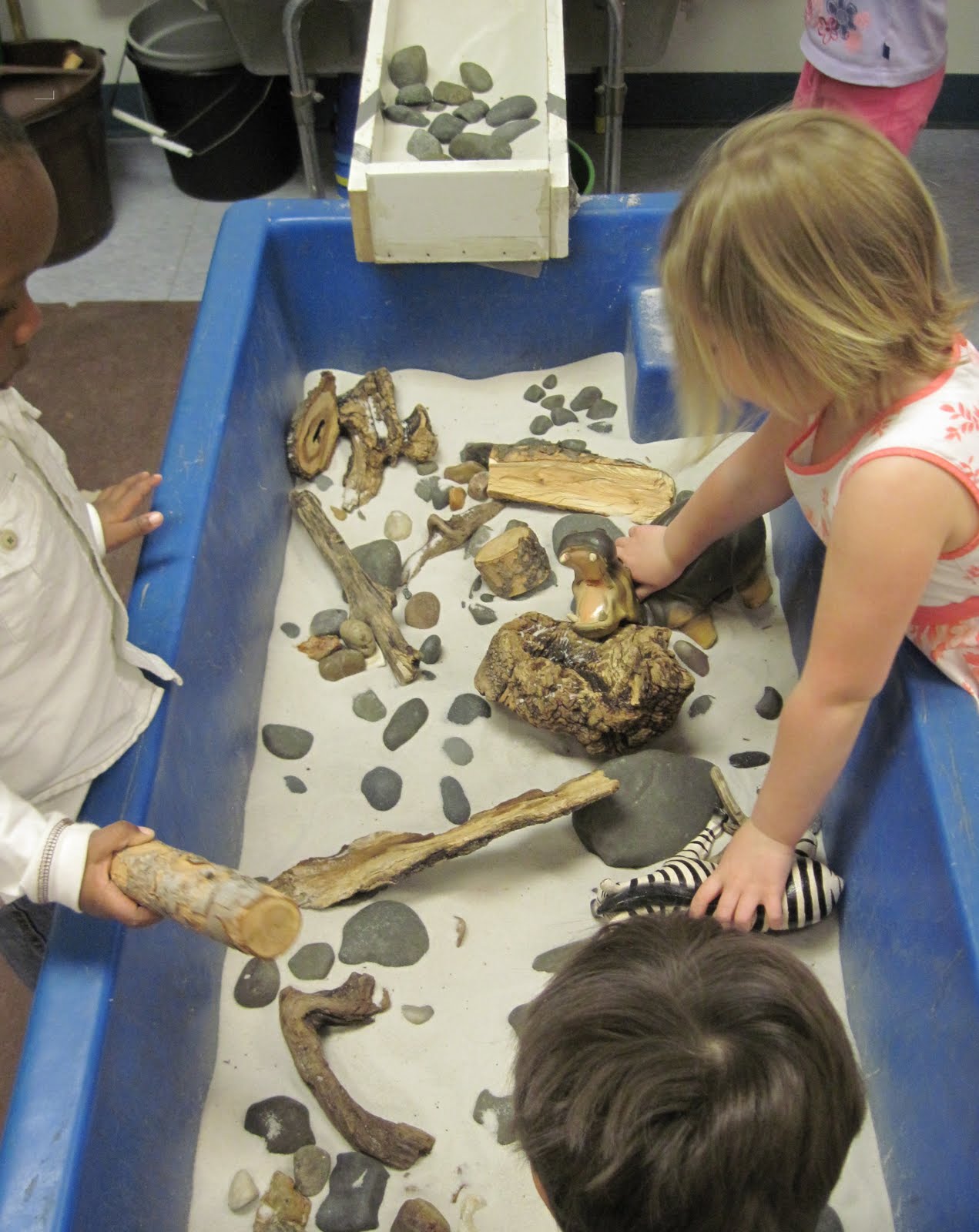 SAND AND WATER TABLES STICKS AND STONES Sand and water table