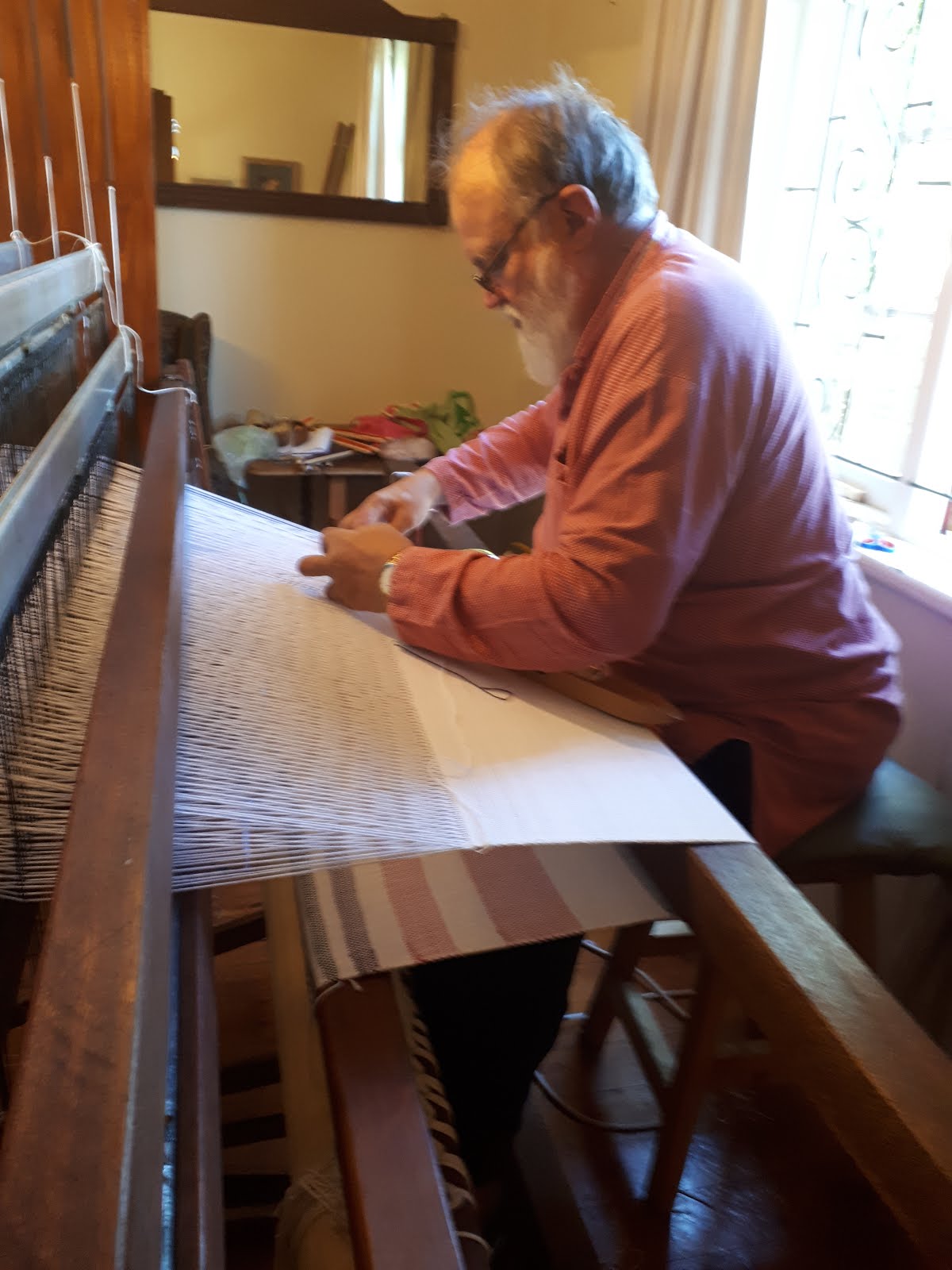 Busy weaving