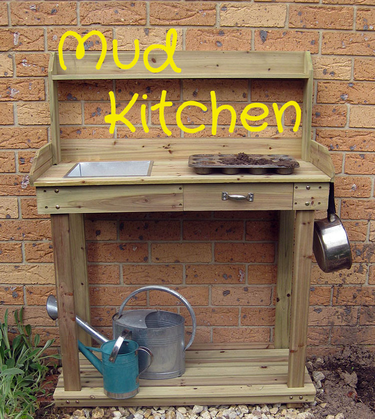 Happy Whimsical Hearts: Mud kitchen