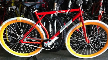 new Red skywalker High-end Spec with crank alloy and color chain. Rm700 siap pos