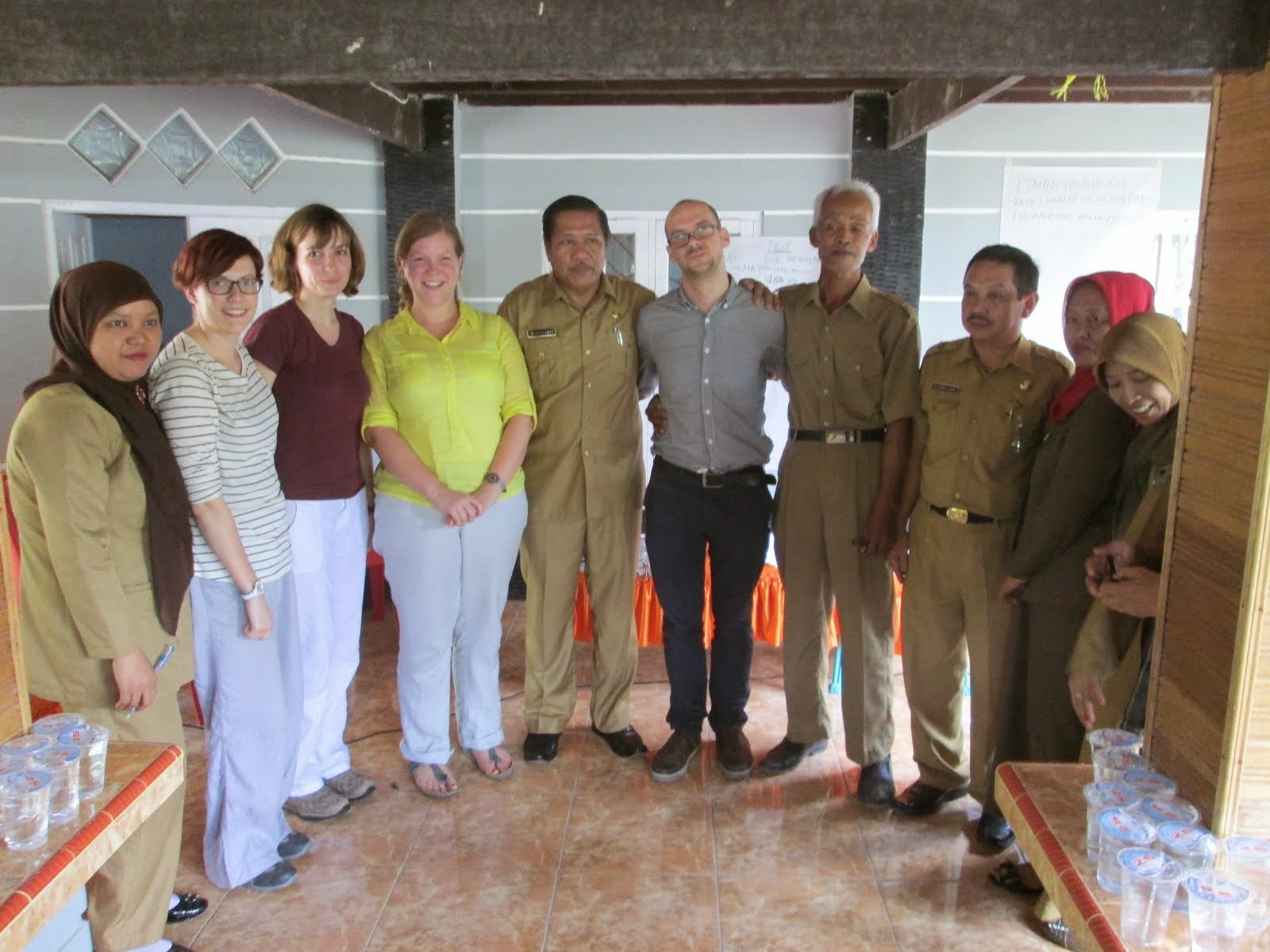 Meeting with the Local Government in Sullawessi, Indoneisa