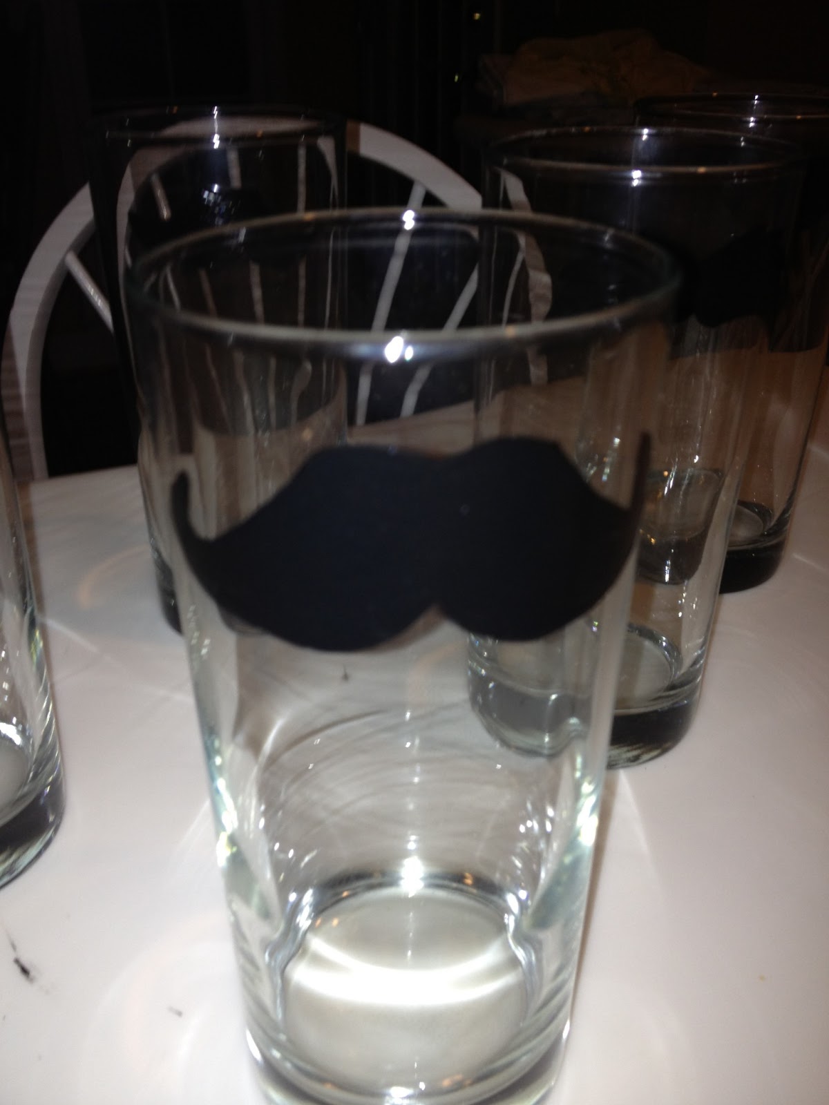 Jennifer Nack Designs DIY Mustache Cups