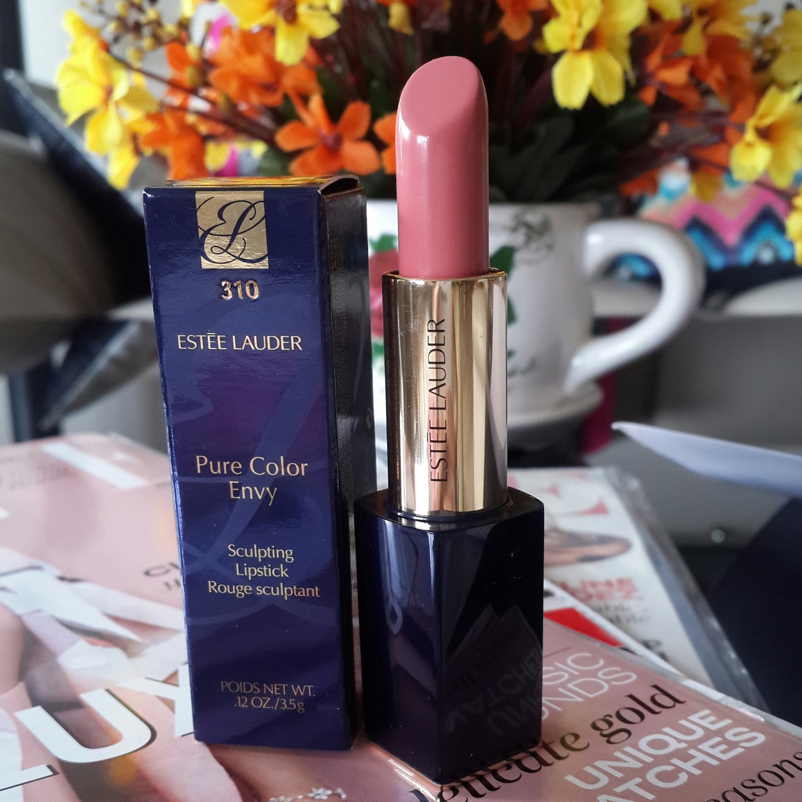 RIDZI MAKEUP: ESTEE LAUDER PURE COLOR ENVY SCLUPTING LIPSTICK POTENT REVIEW