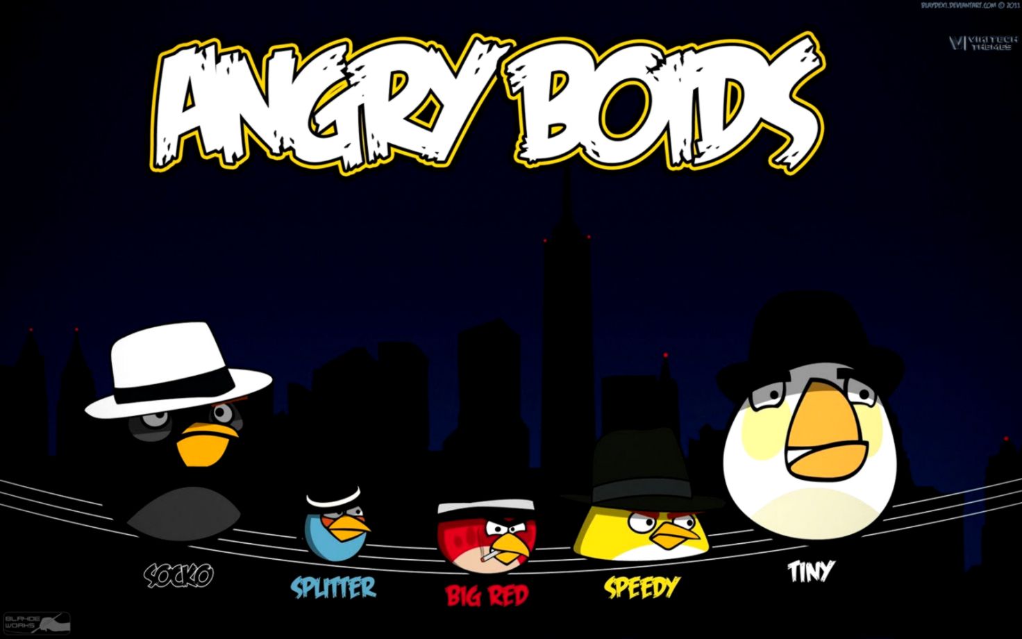 Angry Birds Angry Boids Download Cartoon Wallpaper For Free Angry Birds Angry Boids Download Cartoon Wallpaper For Free
