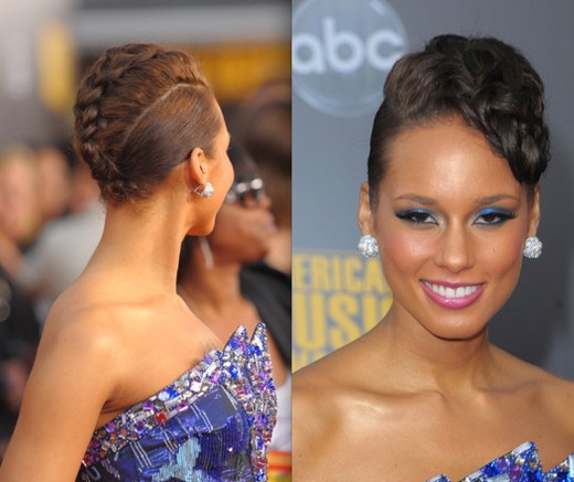 Alicia Keys Short Hairstyle