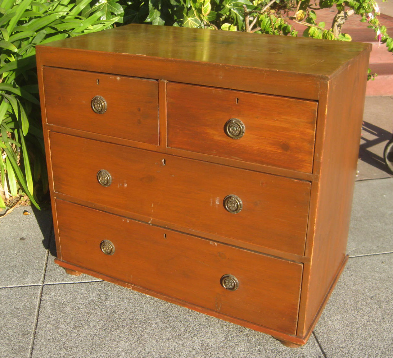 UHURU FURNITURE & COLLECTIBLES SOLD Small Wooden Dresser (30" tall