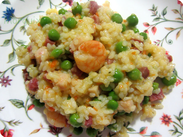 GUISANTES CON GAMBAS guisantes con gambas: