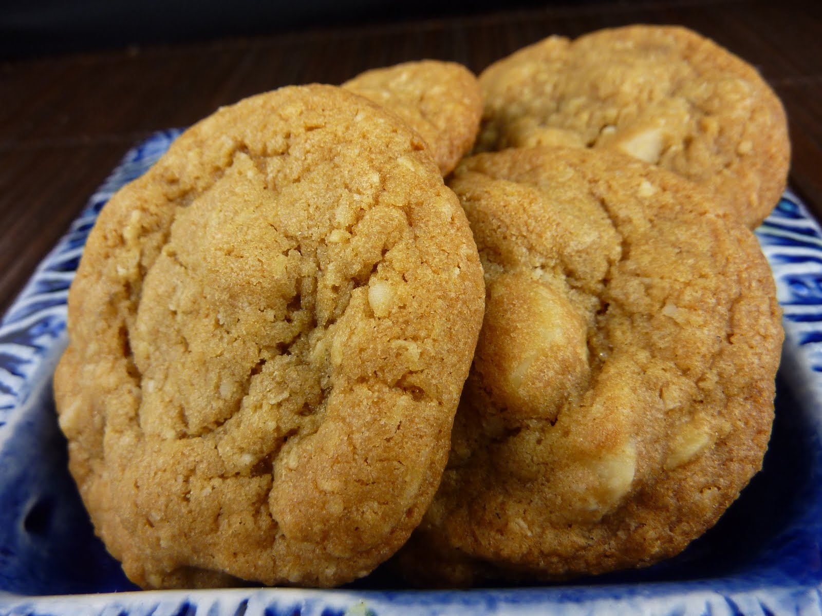 Cookies on Friday Ginger Macadamia Biscuits