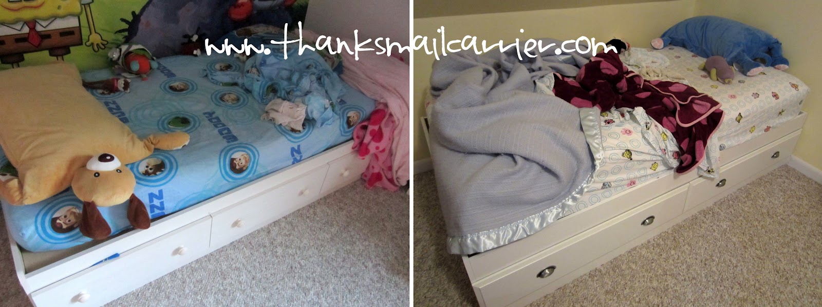 Thanks, Mail Carrier Change and Make Your Bed Quickly and Easily with