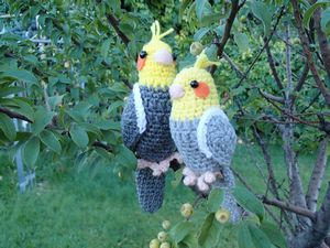 Crochet Cockatiel