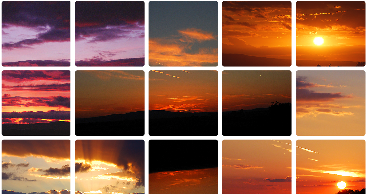 Welcome to Photoshoot - Photography tips'n'tricks: Sunset Photography