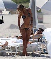 Petra Benova wearing a Bikini at Miami Beach