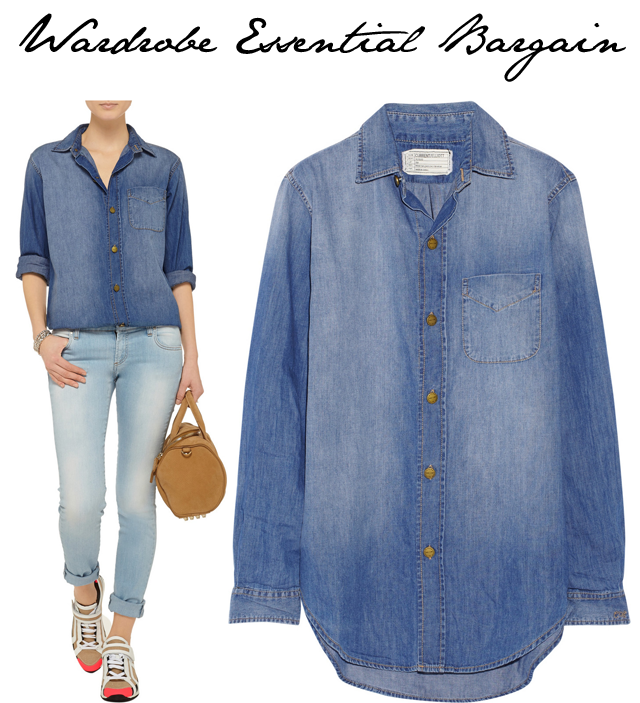 current elliott denim shirt