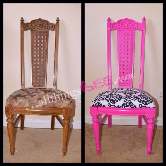 Personalizing Your Beauty Space Diy Vanity Pink Chair
