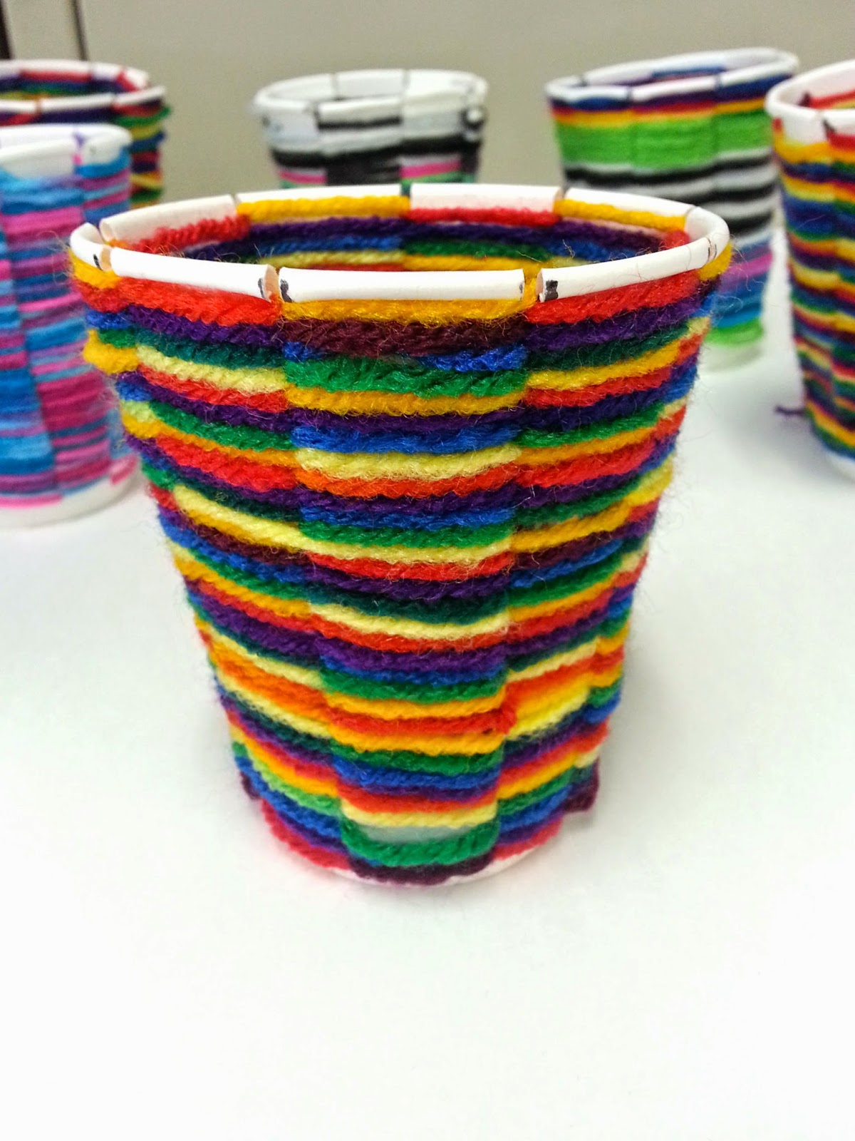 Art with Mrs. Nguyen Cup Weaving 2.0 (4th)
