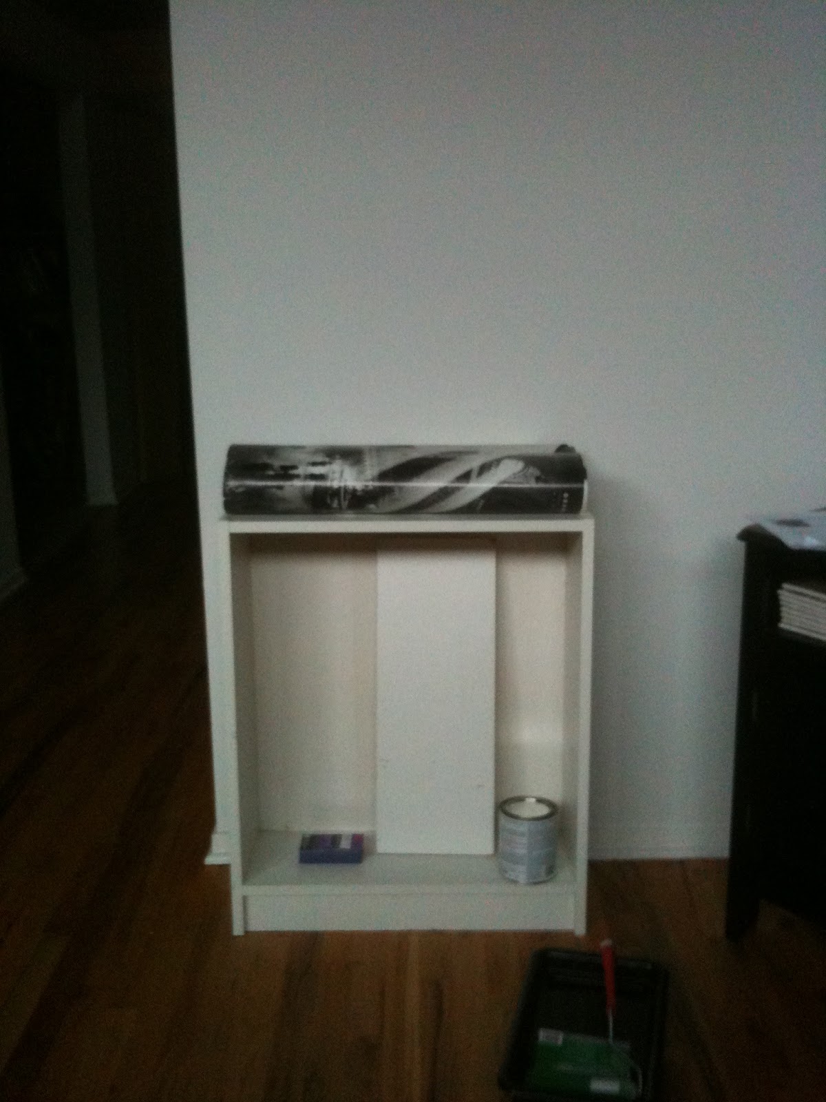 Candy By Kym Where I fix an old bookcase.