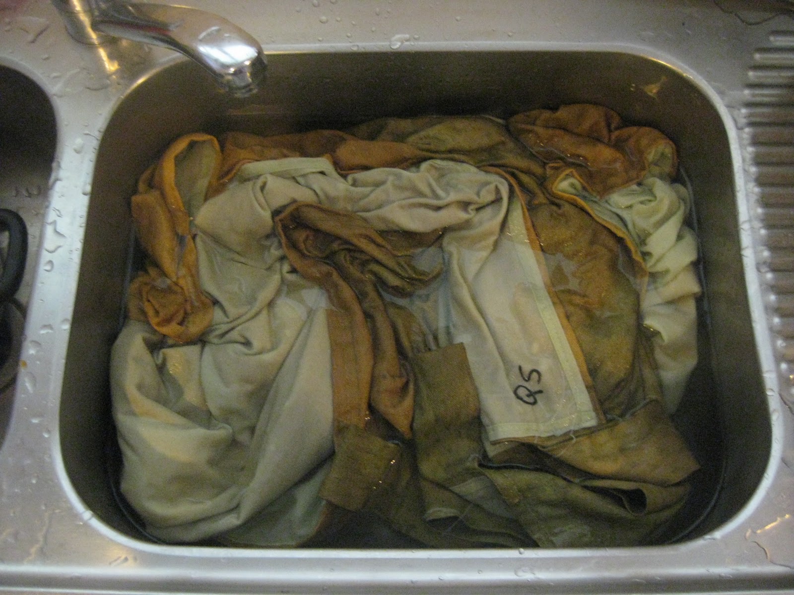 How To Dye Curtains At Home Lots Of Fun But Not A Total Success