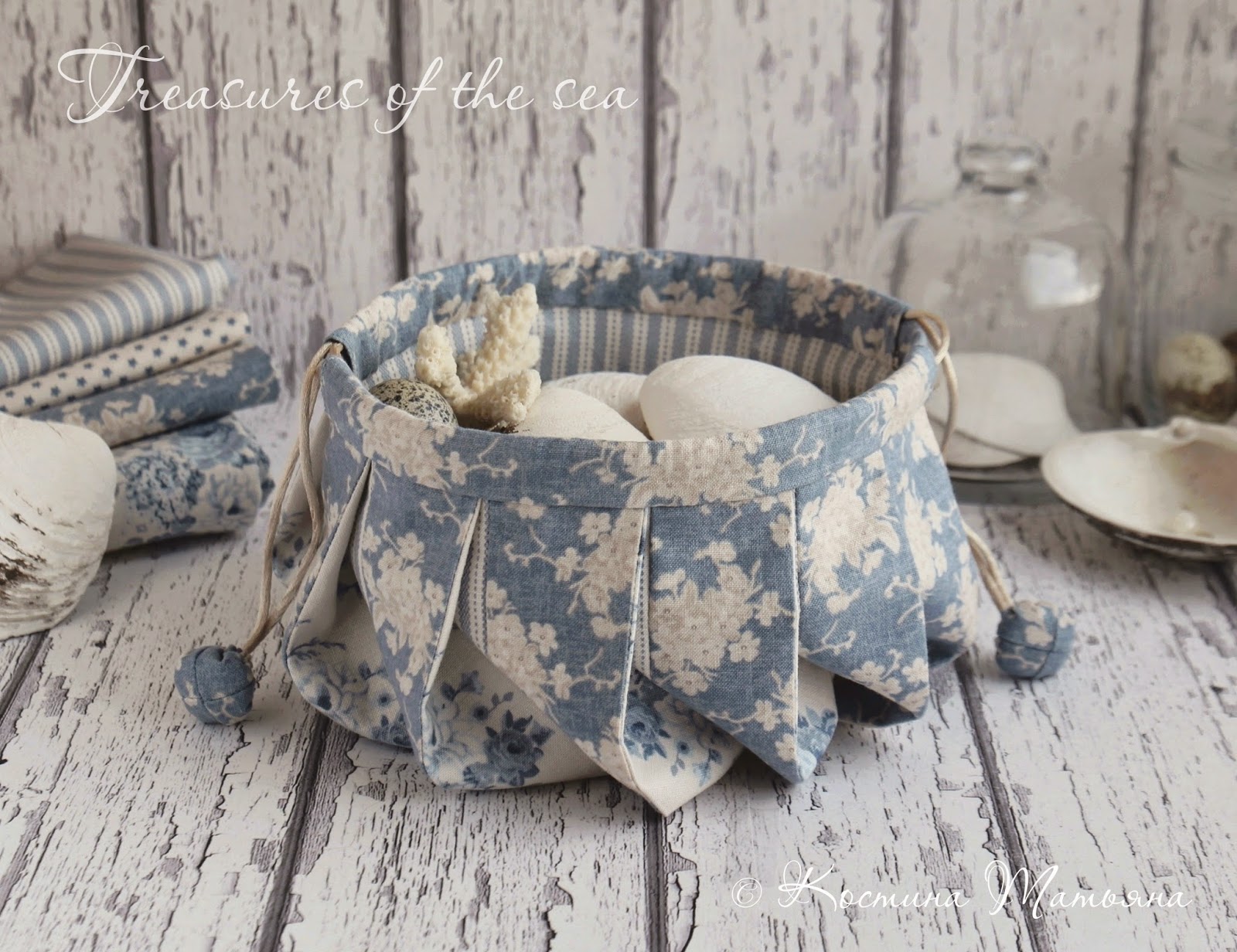 омияге в морском стиле омияге в морском стиле, косметичка, marine style, tilda fabric, bag, seaside life