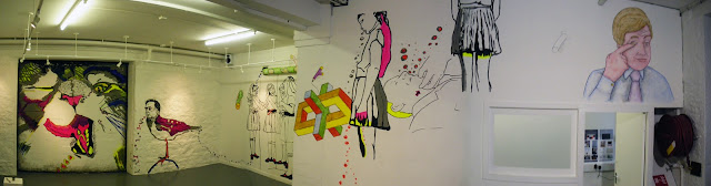 Nicola Williams Mural , Wall Installation Gulsh